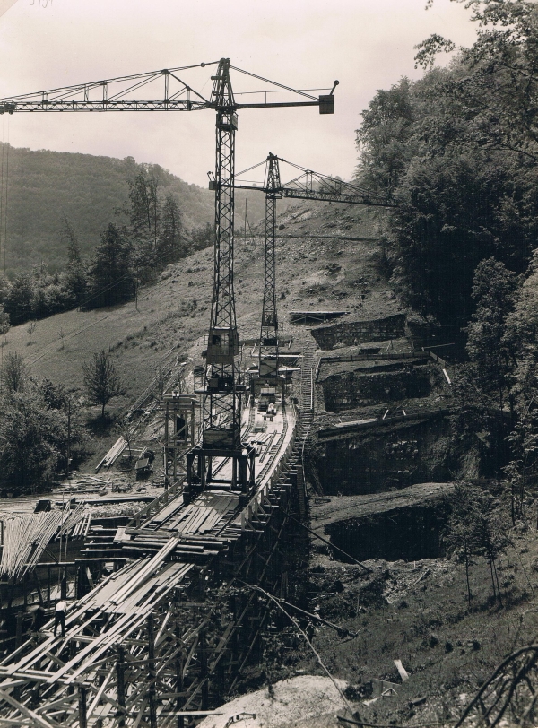 Bau der Fischerhäuslebrücke