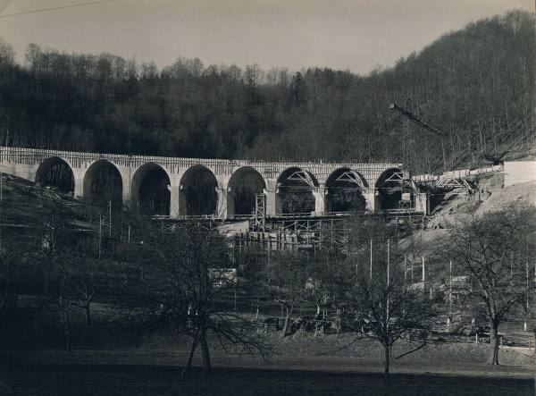 Bau der Fischerhäuslebrücke